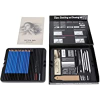 50pcs Sketch Pencil Set Artista profesional Sketch And Drawing Set Charcoal Pencil Art Brush Set Pencil Sketch Charcoal…
